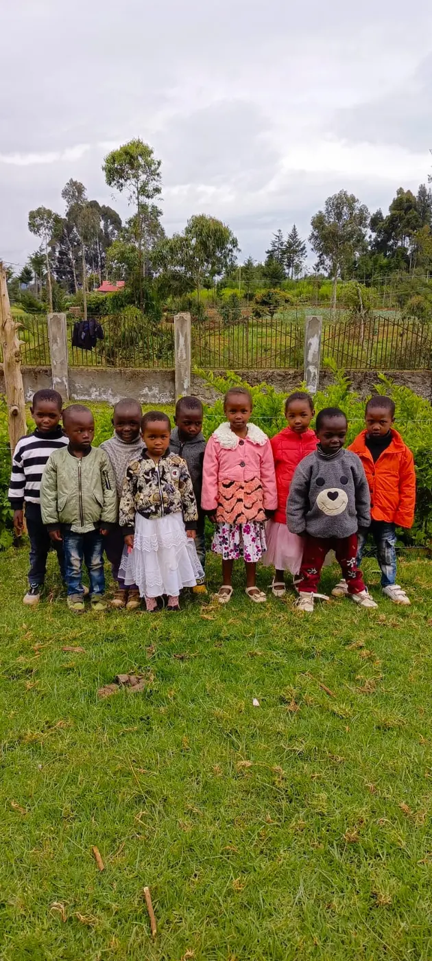 Children outdoors at Bethesda Child Care Centre