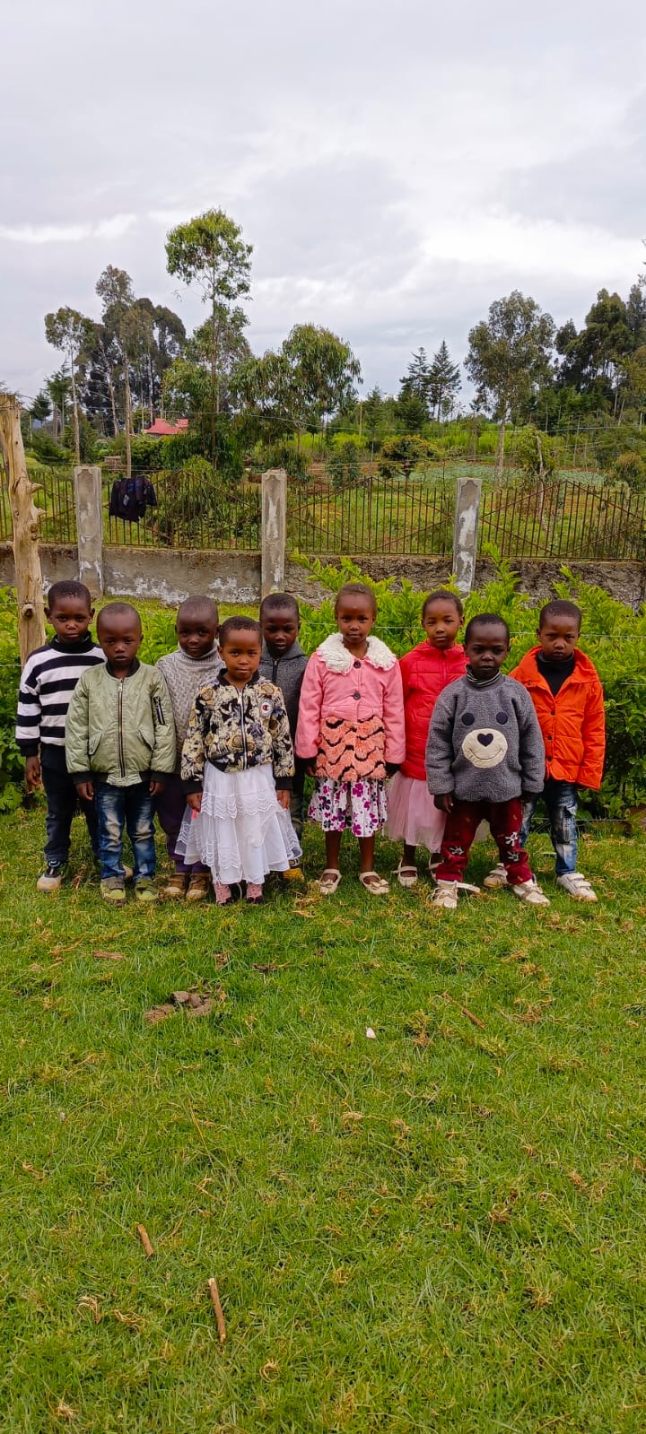 Young children at Bethesda Child Care Centre, Mirangine, Kenya