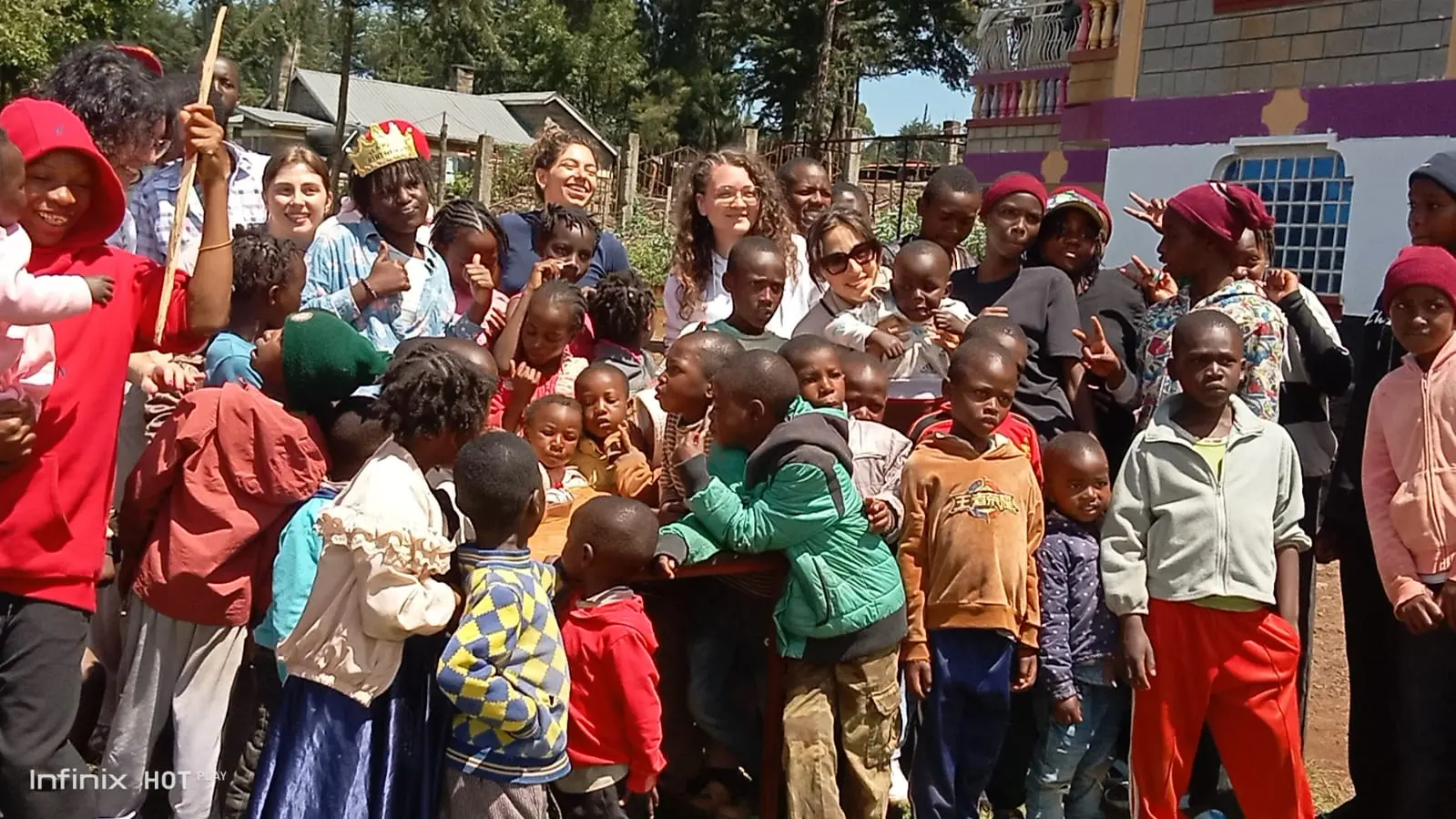 Community visitors gathered at Bethesda Child Care Centre