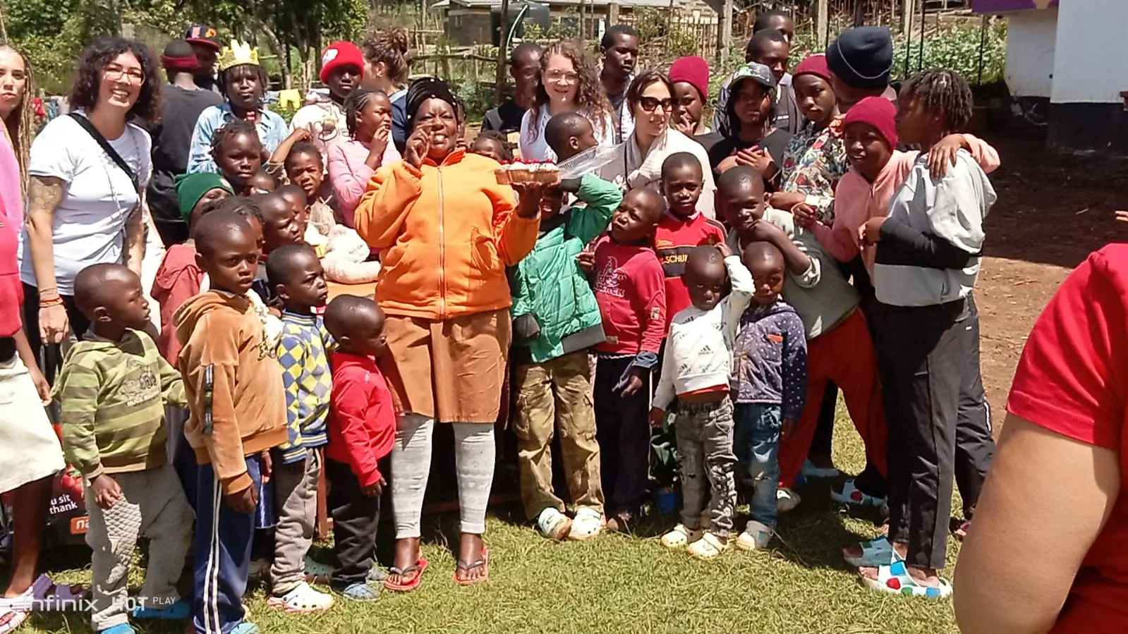 A community visit group at Bethesda Child Care Centre