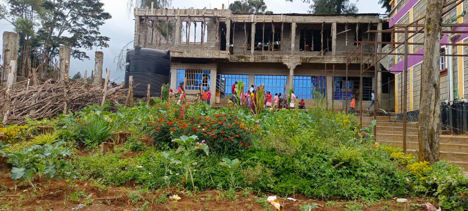New kitchen under construction at Bethesda Child Care Centre