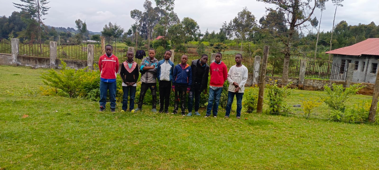 Older boys at Bethesda Child Care Centre, Mirangine, Kenya