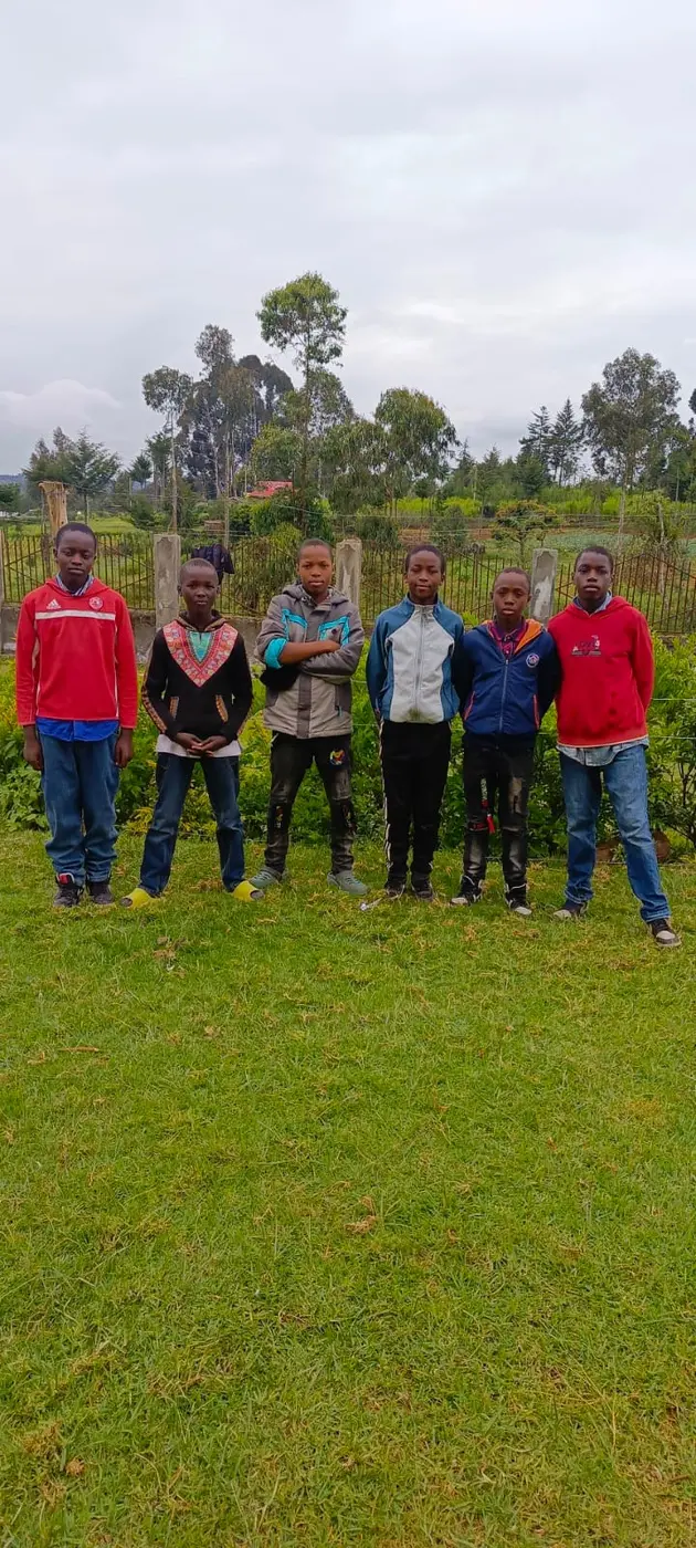 Older children outdoors at Bethesda Child Care Centre
