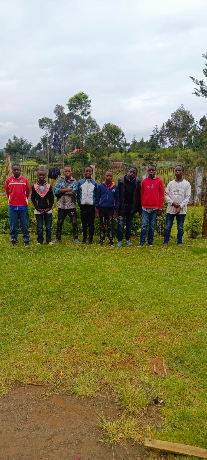 Older boys at Bethesda Child Care Centre, Mirangine, Kenya