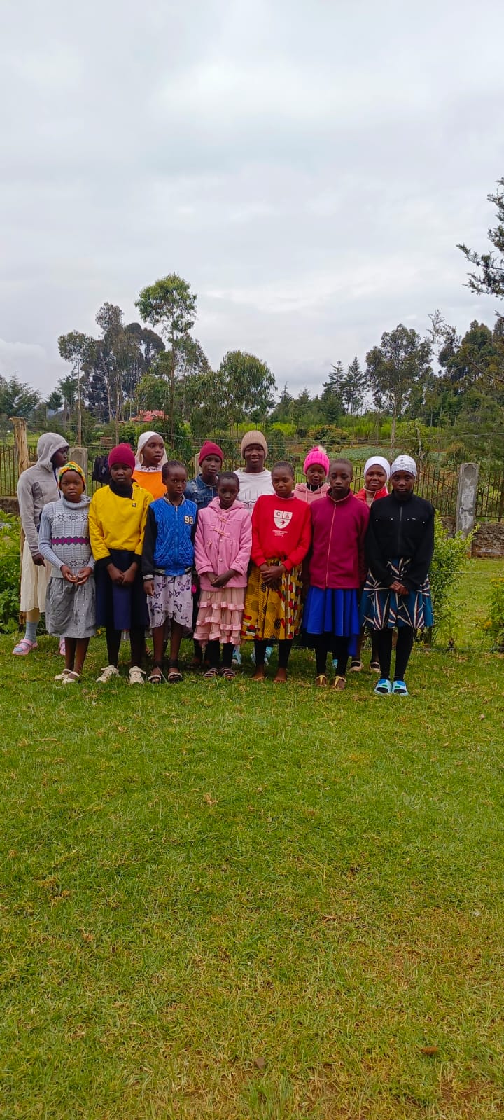 Older girls at Bethesda Child Care Centre, Mirangine, Kenya